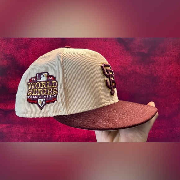 Sf Giants Fitted Hat 7 3/8 - Picture 1 of 2
